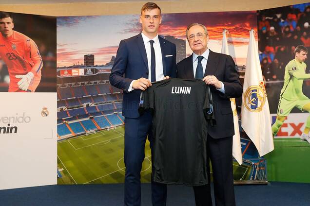 'Великое будущее': 'Реал' помпезно презентовал вратаря сборной Украины