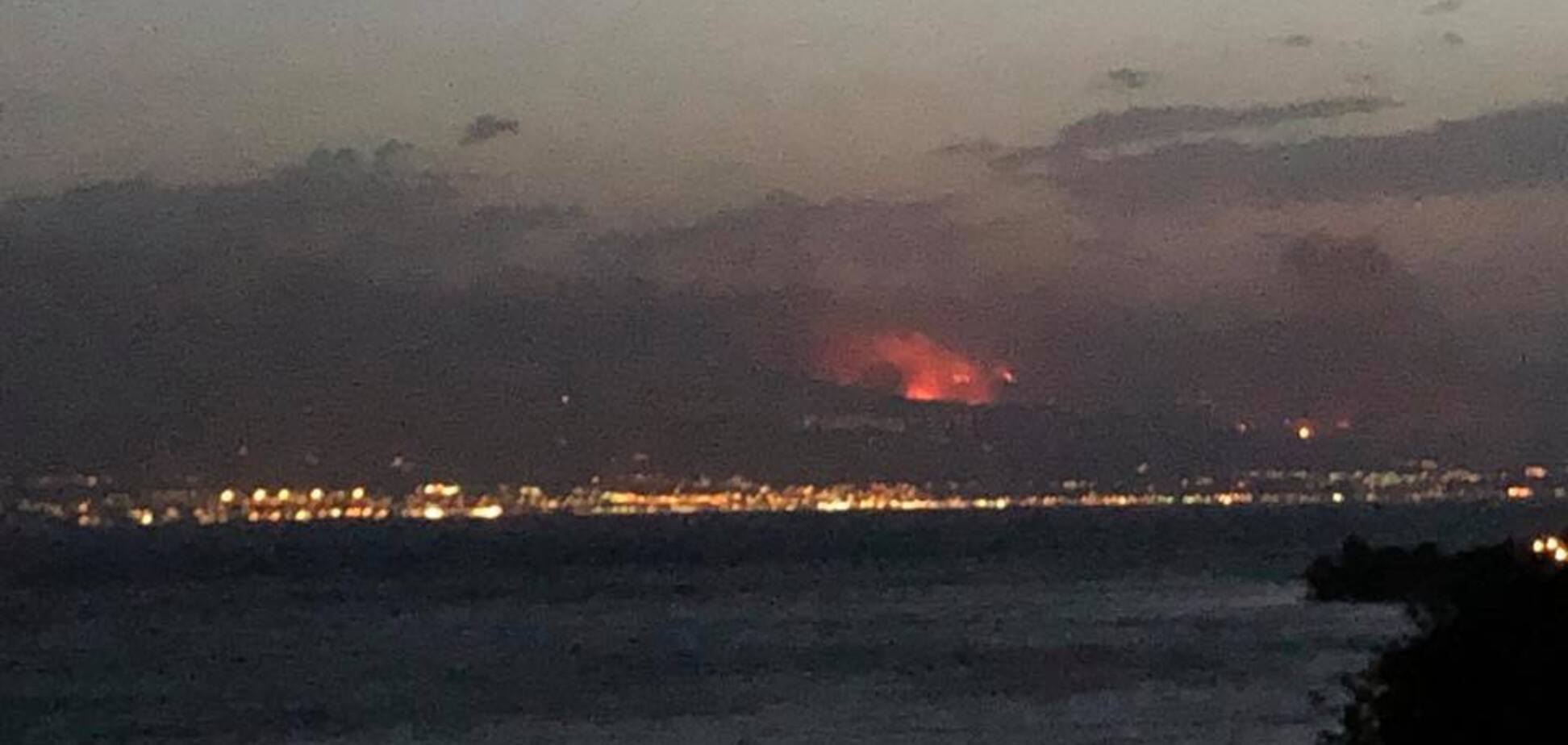 'Едва выбрались': нардеп попал в эпицентр пожаров в Греции