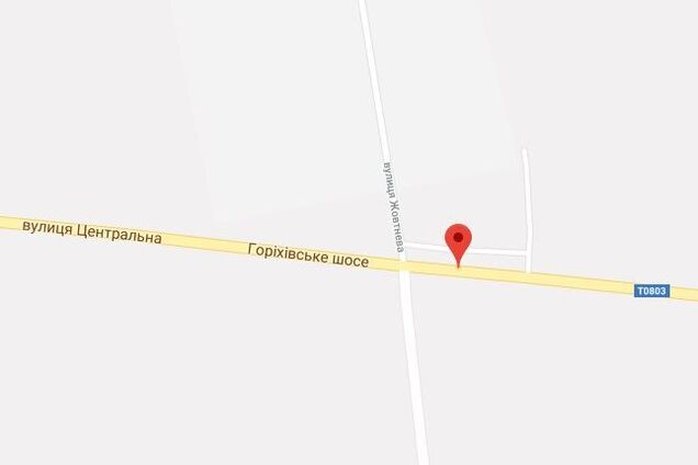В Google картах ошибка в названии запорожской улицы (ФОТОФАКТ)