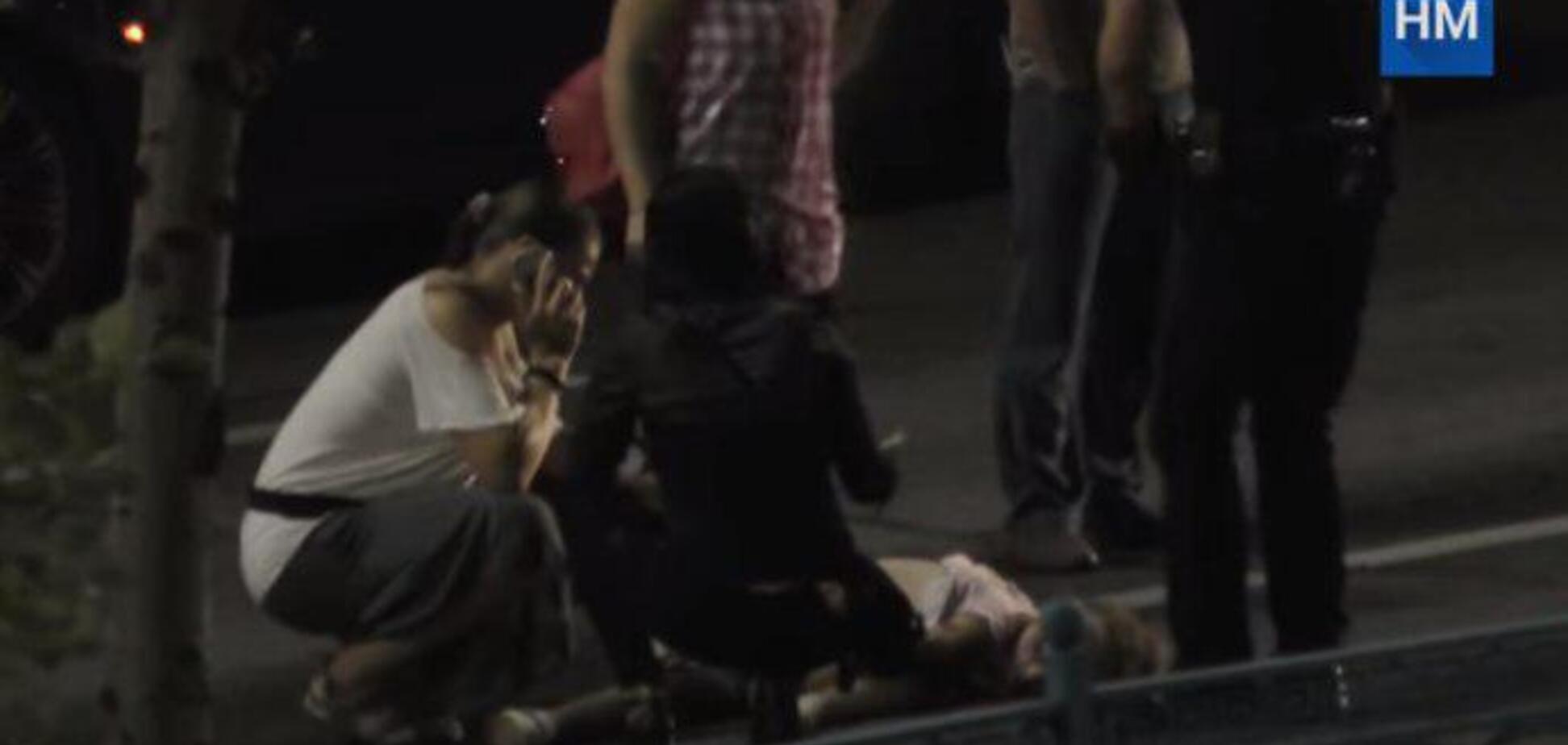 'Убить тебя хотим!' Появились новые видео с места ДТП с мажором в Киеве