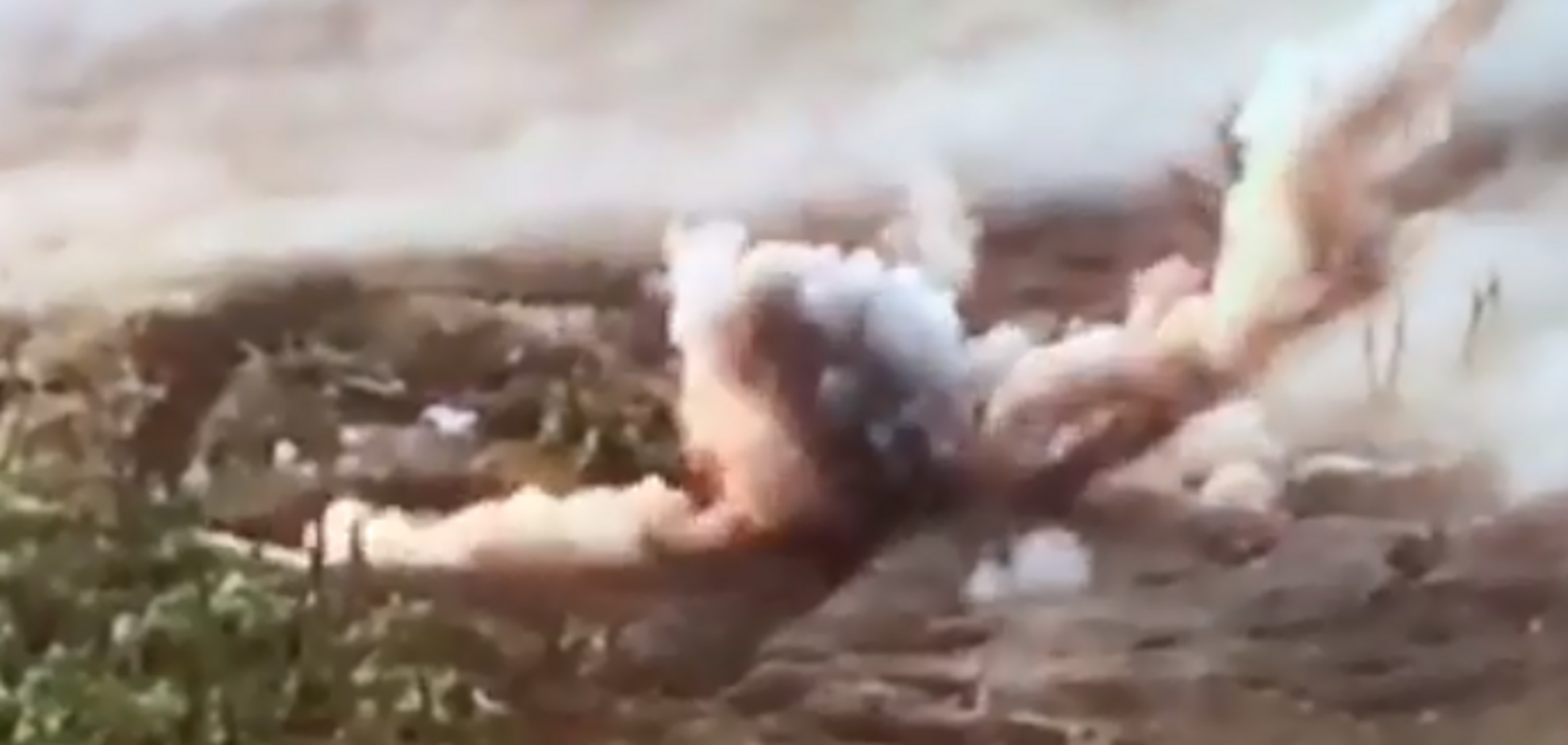 ВСУ уничтожили блиндаж оккупантов: смерть террористов попала на видео