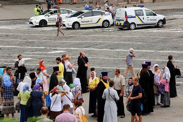Крестный ход в Киеве: названо реальное количество участников