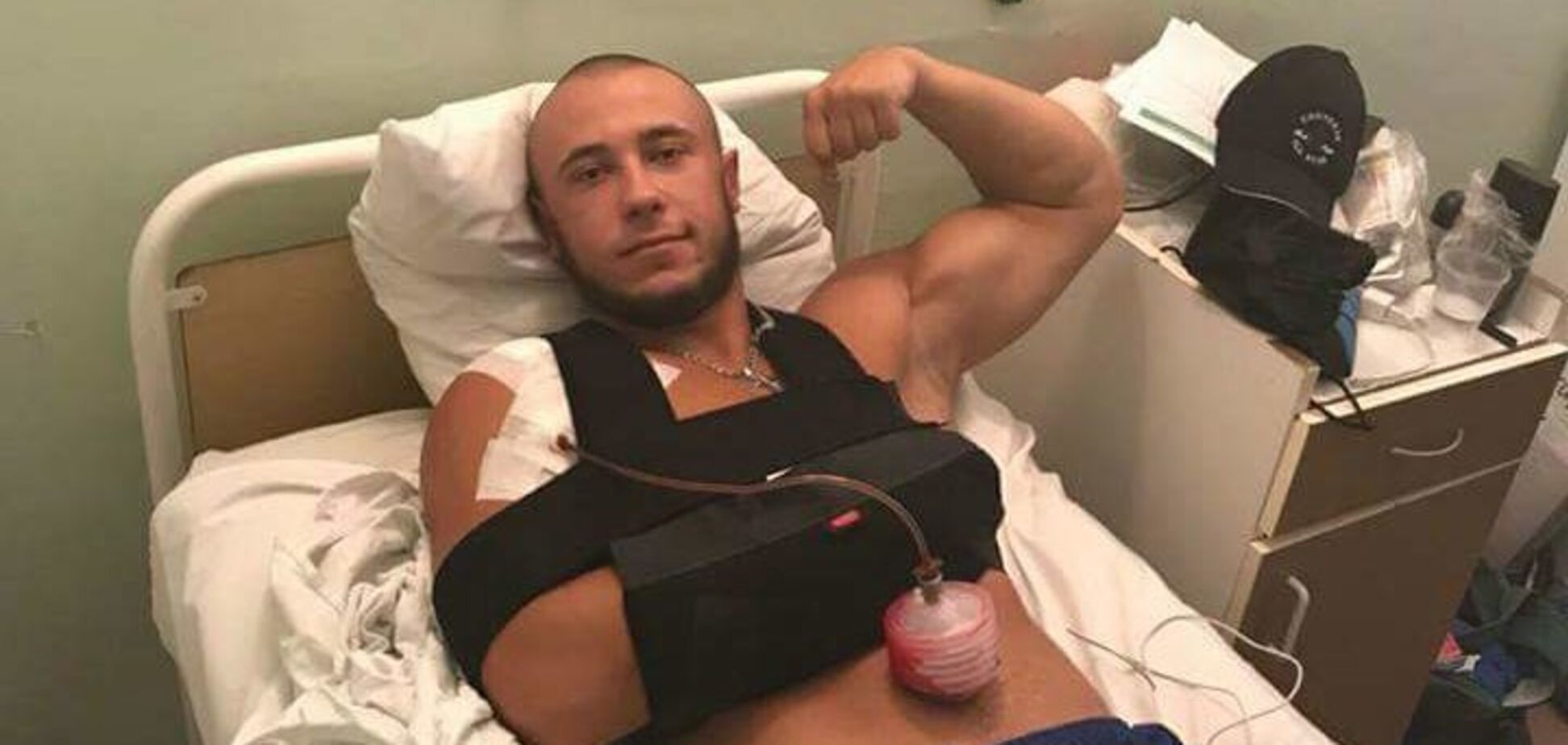 Стронгмен из Запорожской области попал в больницу после ДТП (ФОТО)