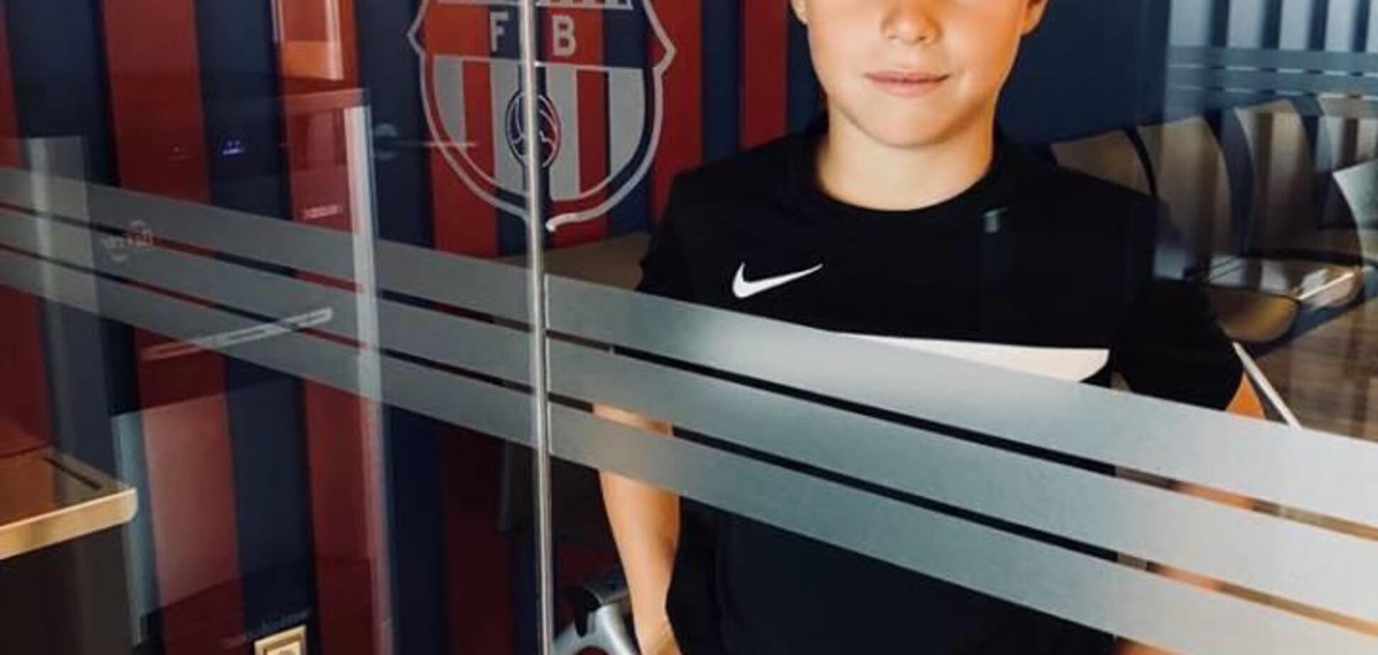 'Через тренування': український 8-річний новачок 'Барселони' шокував відвертим зізнанням