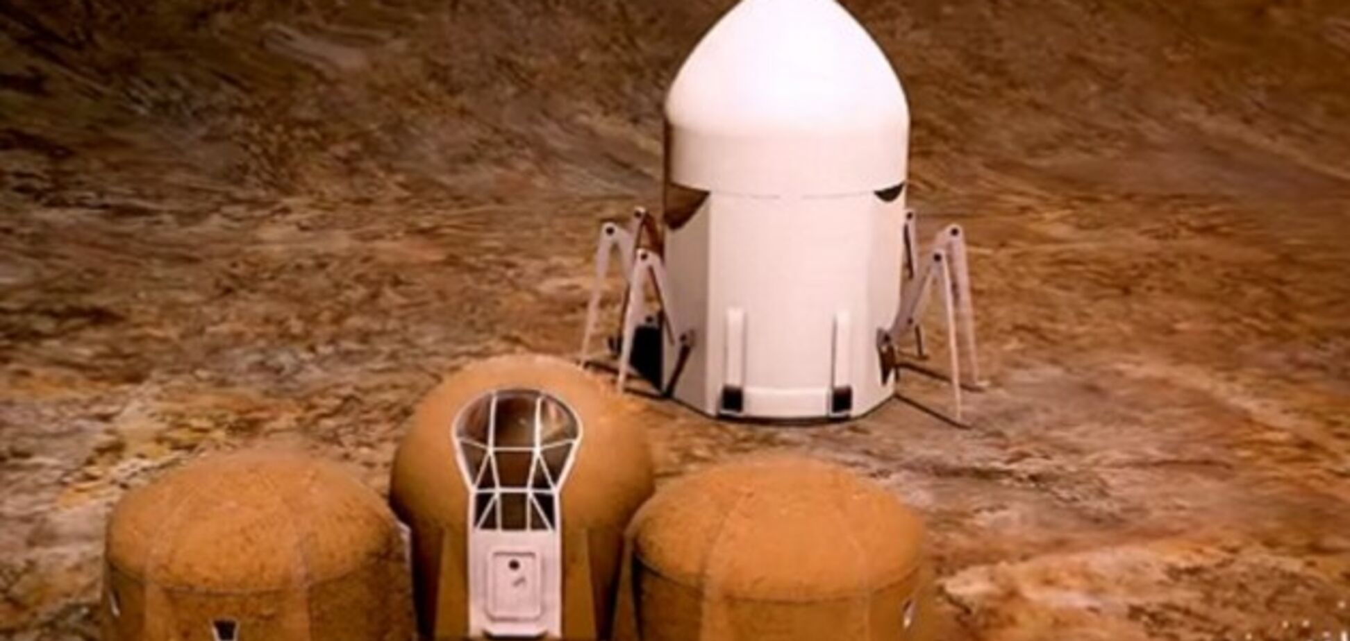 NASA показало, каким будет первое жилье на Марсе