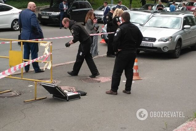 В центре Киева расстреляли человека: подробности, фото и видео