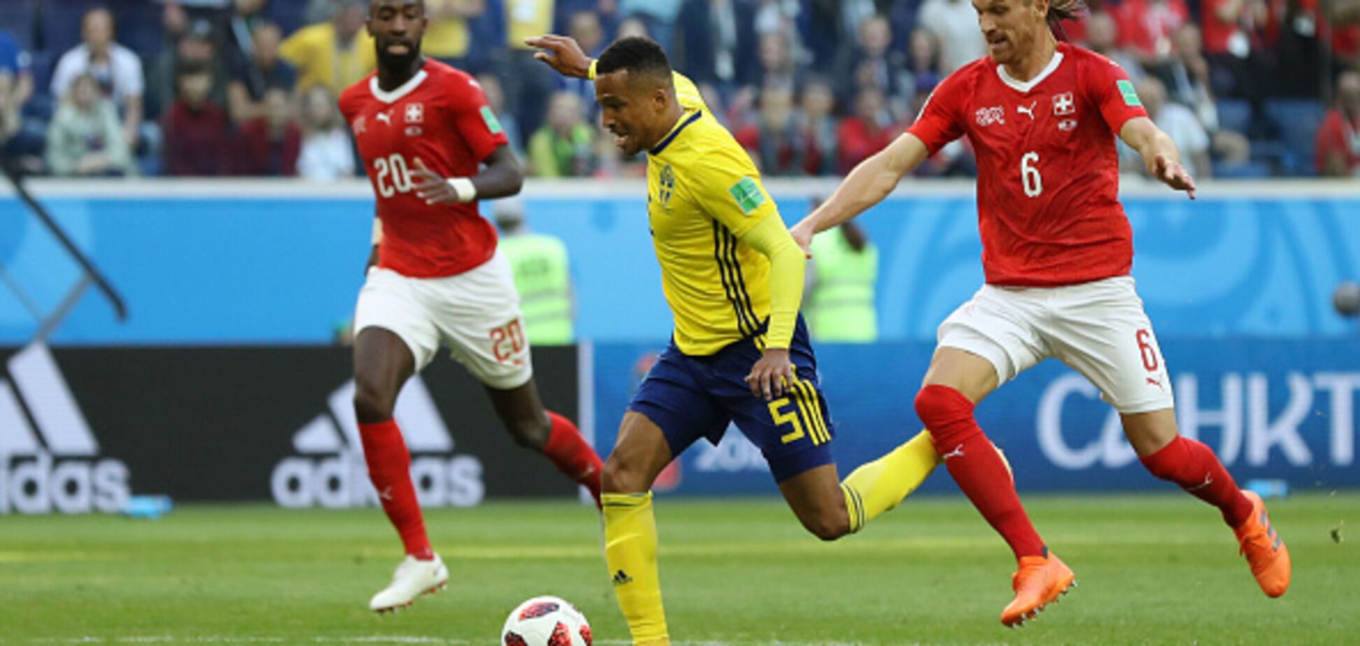 Швеція - Швейцарія: огляд матчу 1/8 фіналу ЧС-2018