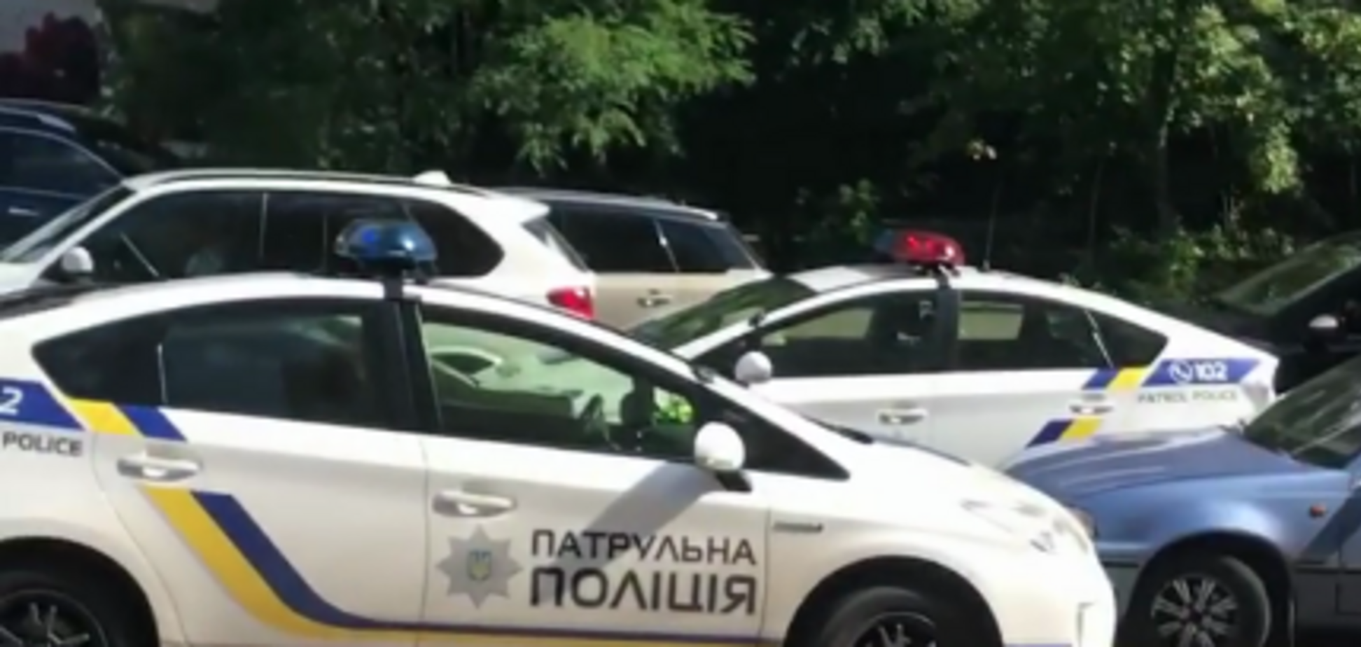 У центрі Києва сталася стрілянина: опубліковано перше відео