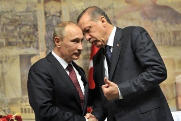 Ердоган попросився в союз до Путіна