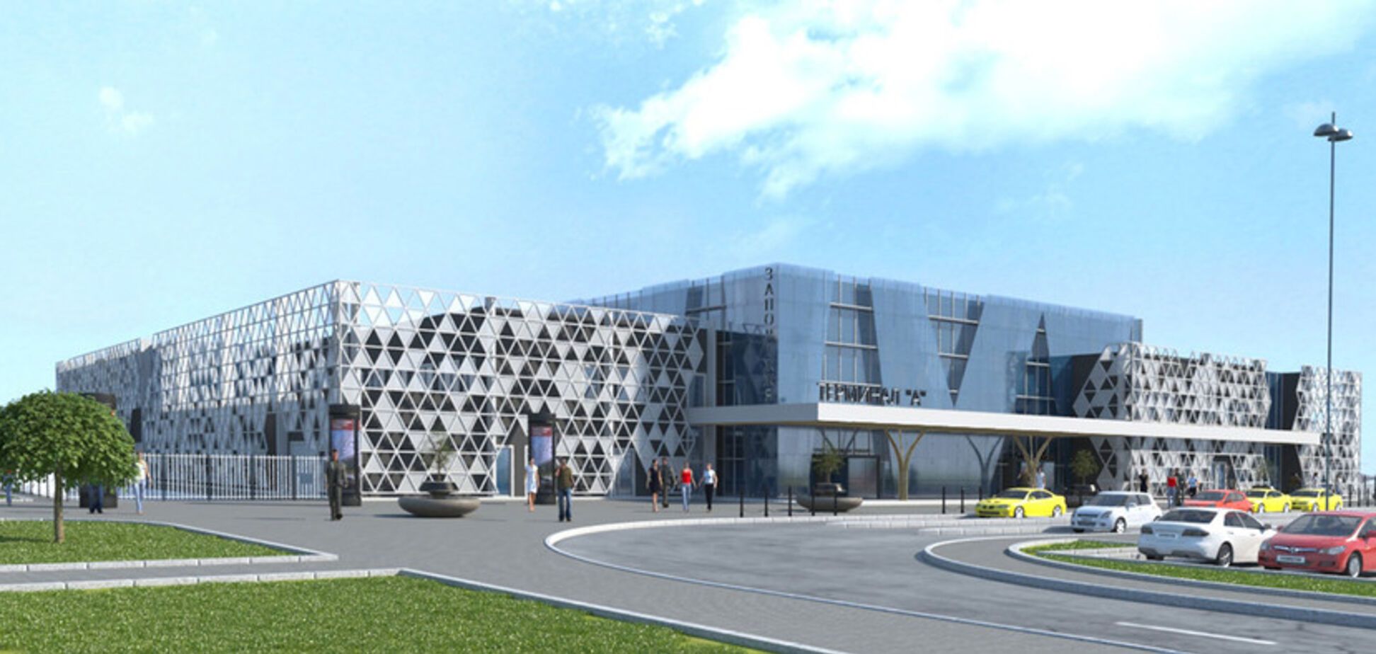 Дожди дождями, а строительство аэропорта - по расписанию