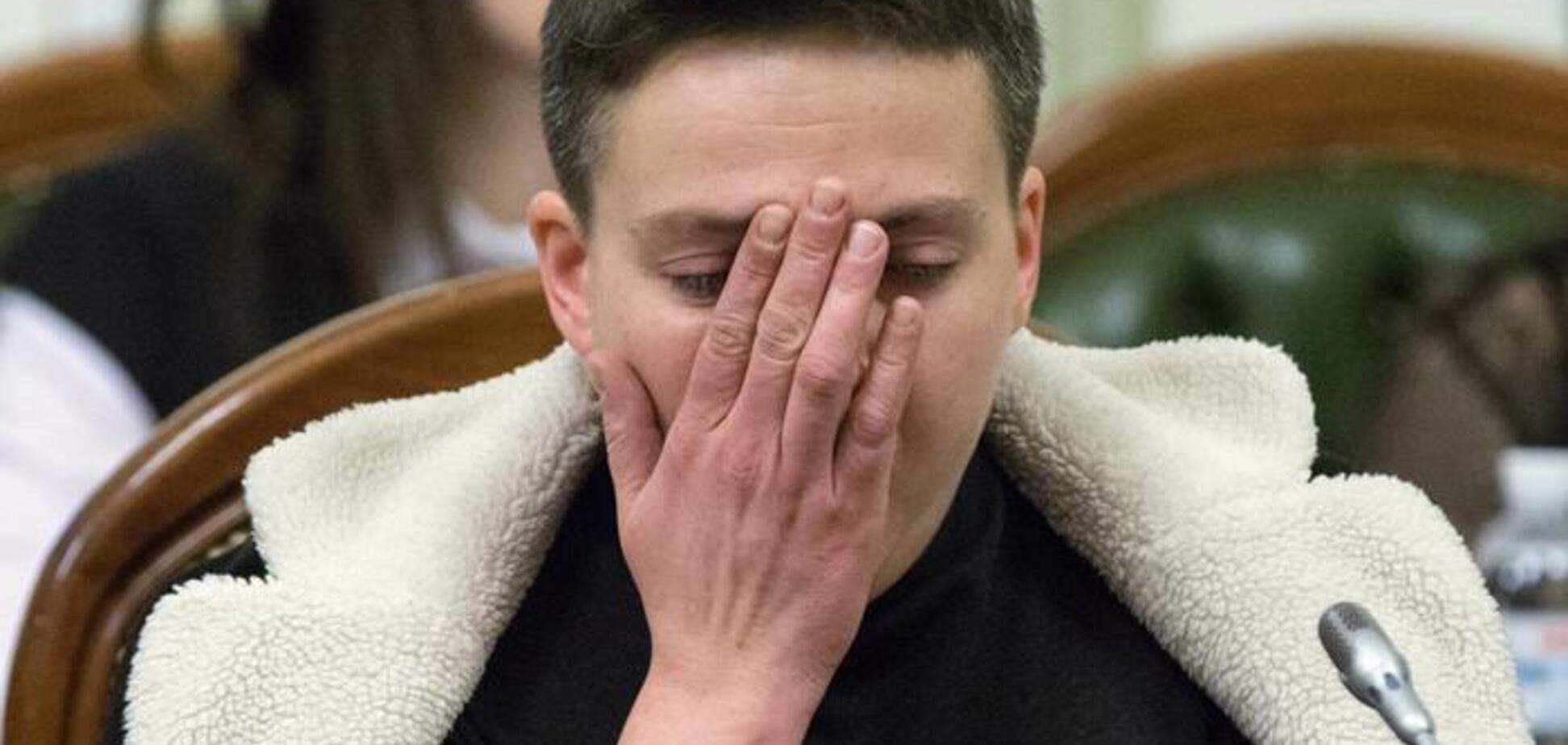 'Душ раз в тиждень': адвокат розповіла про сильно схудлу Савченко