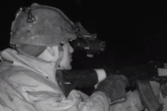 'Є!' На відео потрапив влучний постріл українського снайпера на Донбасі