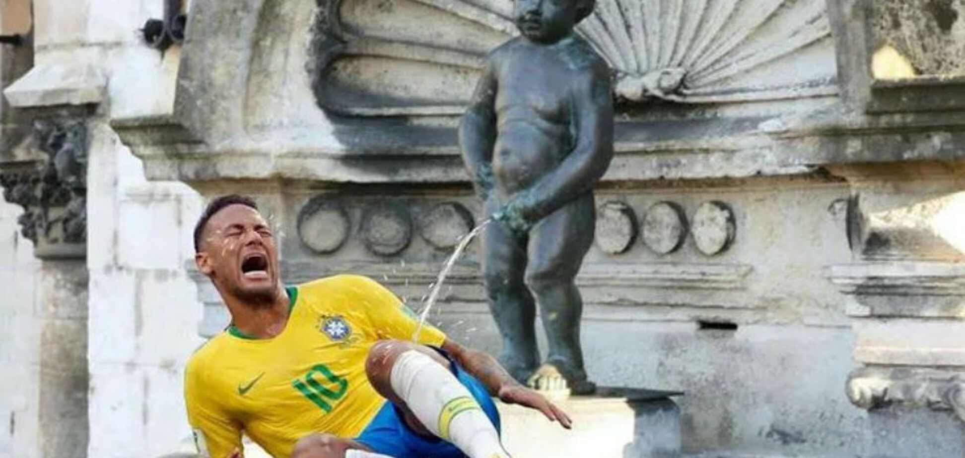 Позор Бразилии на ЧМ-2018 высмеяли яркими фотожабами