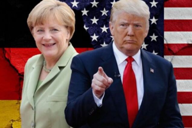 Трамп назвал Германию "заложником России", Меркель ответила