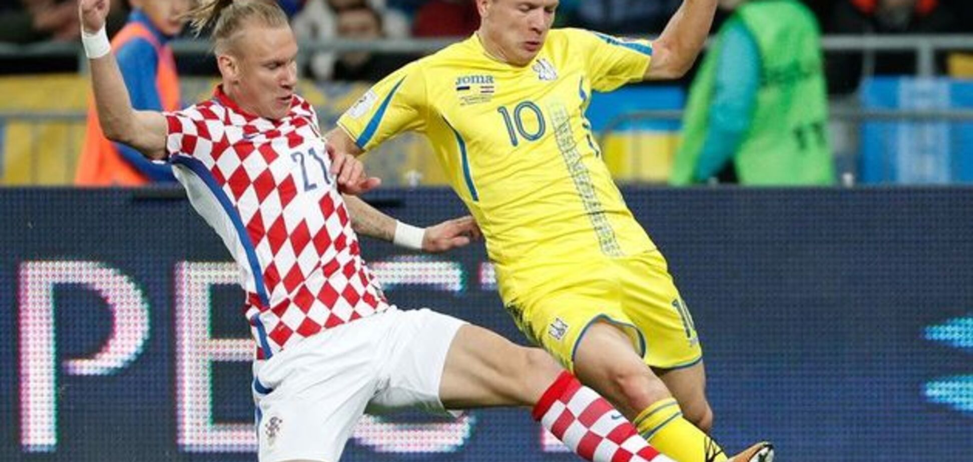 Украина 'помогла' Хорватии победить Россию на ЧМ-2018