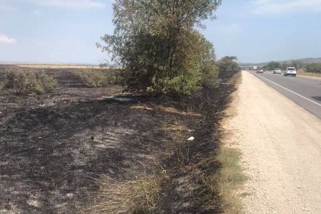 Іде стіна вогню: з'явилися фото спаленого Криму