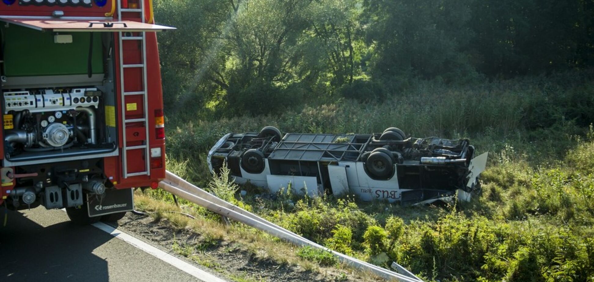 В Венгрии разбился автобус с украинцами: появились подробности и фото