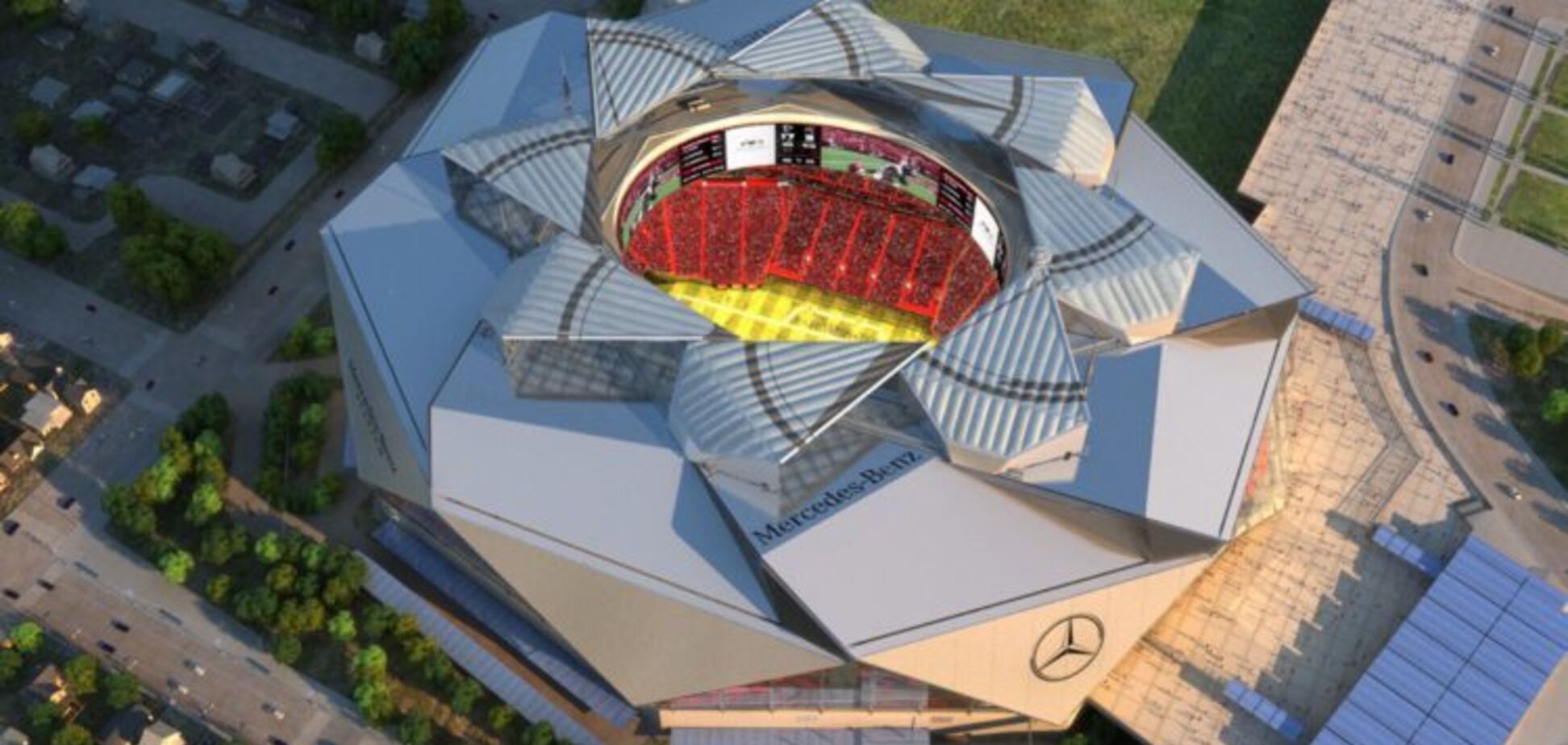 В сети показали самый невероятный стадион в мире