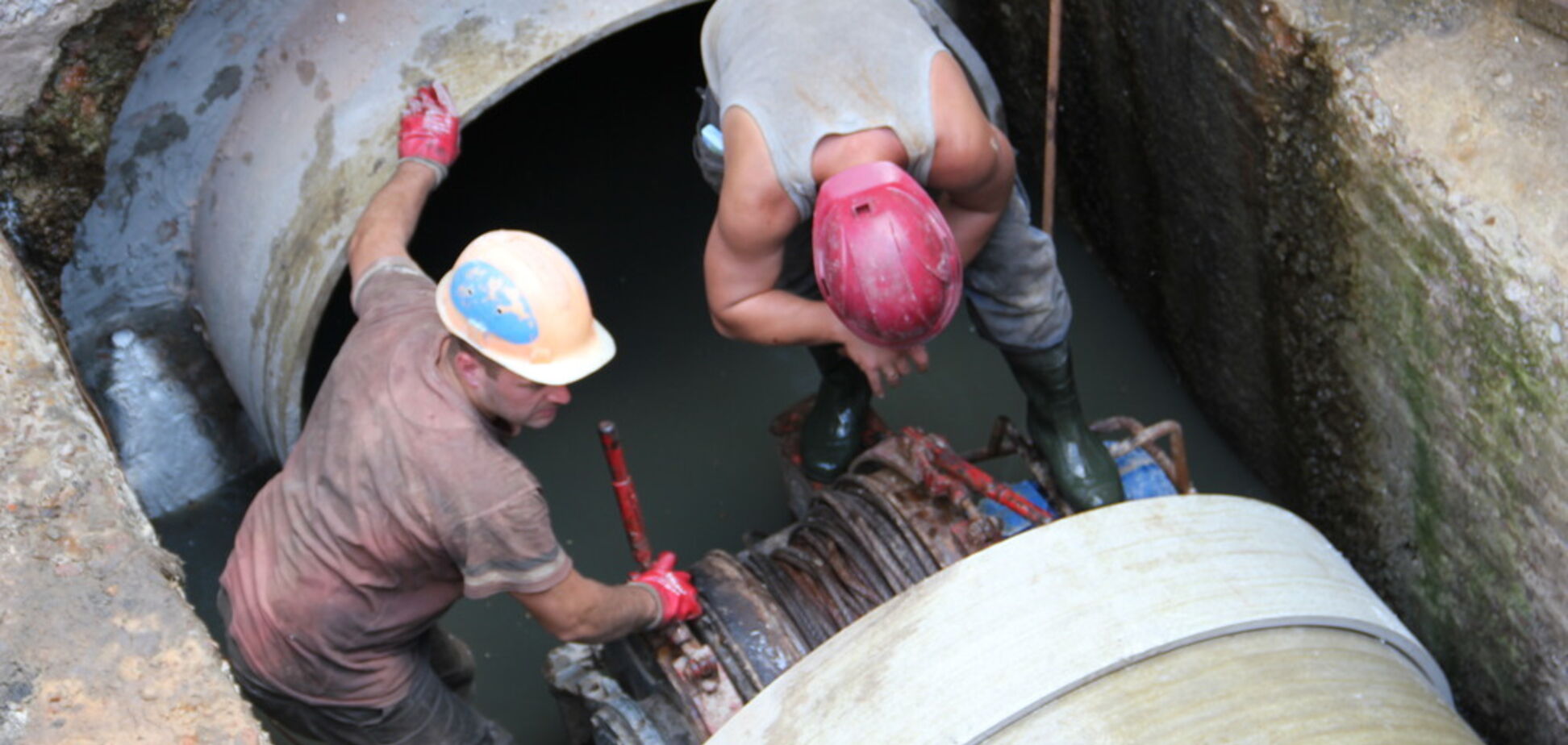 Василь Веселий про реконструкцію Борщагівського колектора