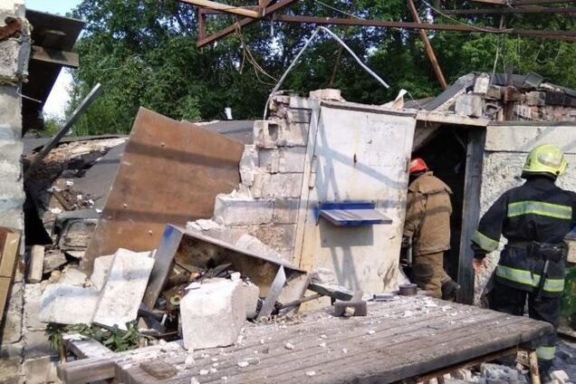 В Запорожье взорвался гараж, есть пострадавшие