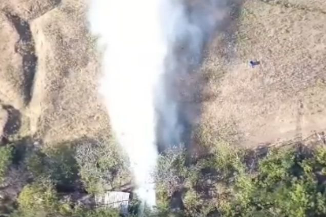 'Кошмарим орков': Ярош показал видео мощного удара по террористам Донбасса