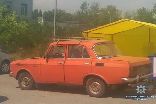 В Запорожье задержали пьяного водителя на угнанном автомобиле
