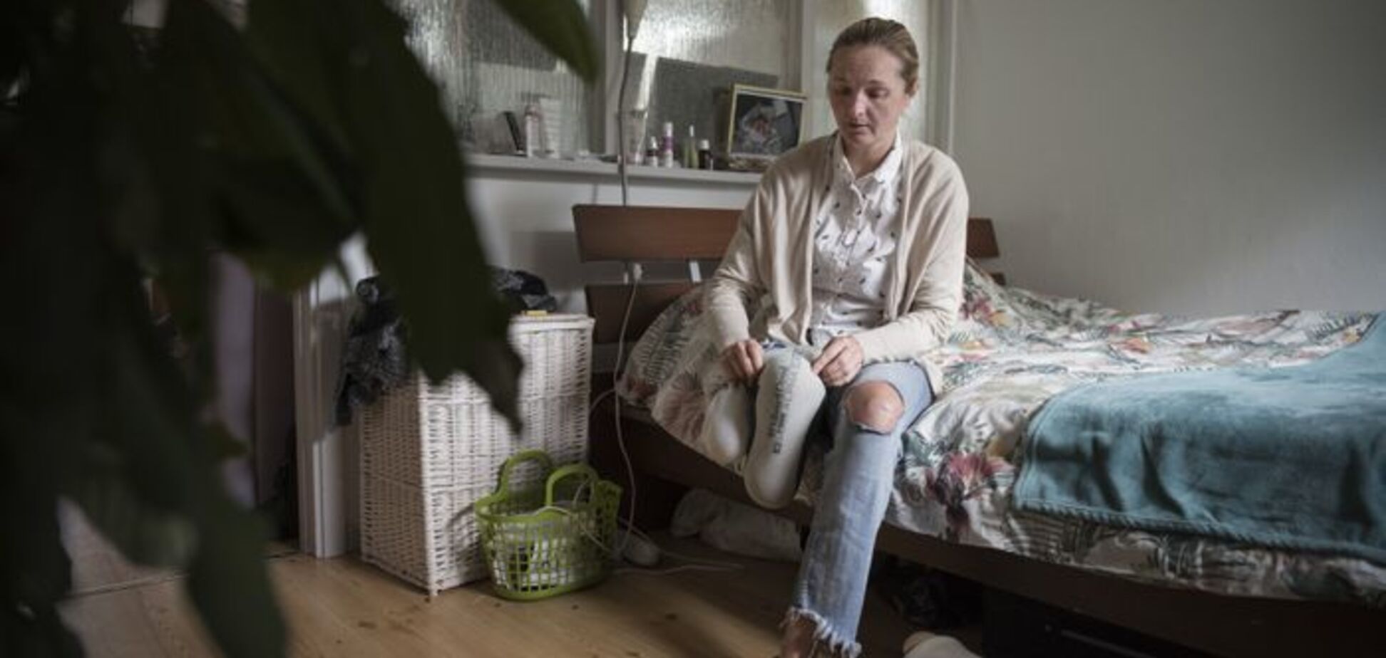 Швеция выдворяет украинку, потерявшую ногу в теракте в Стокгольме