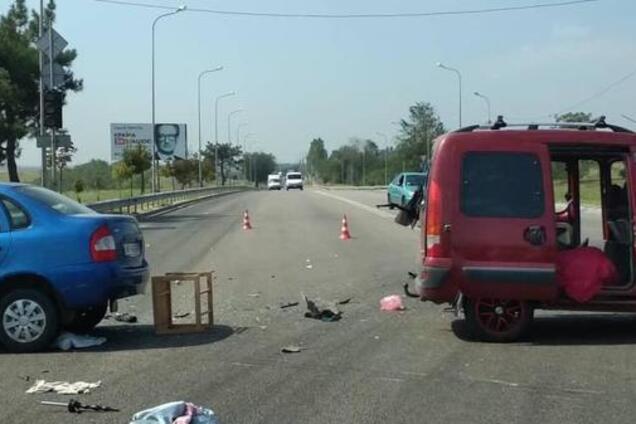 В ДТП в Хортицком районе Запорожья пострадали 5 человек