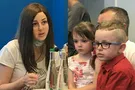 Оксана Гергало, мати двох дітей