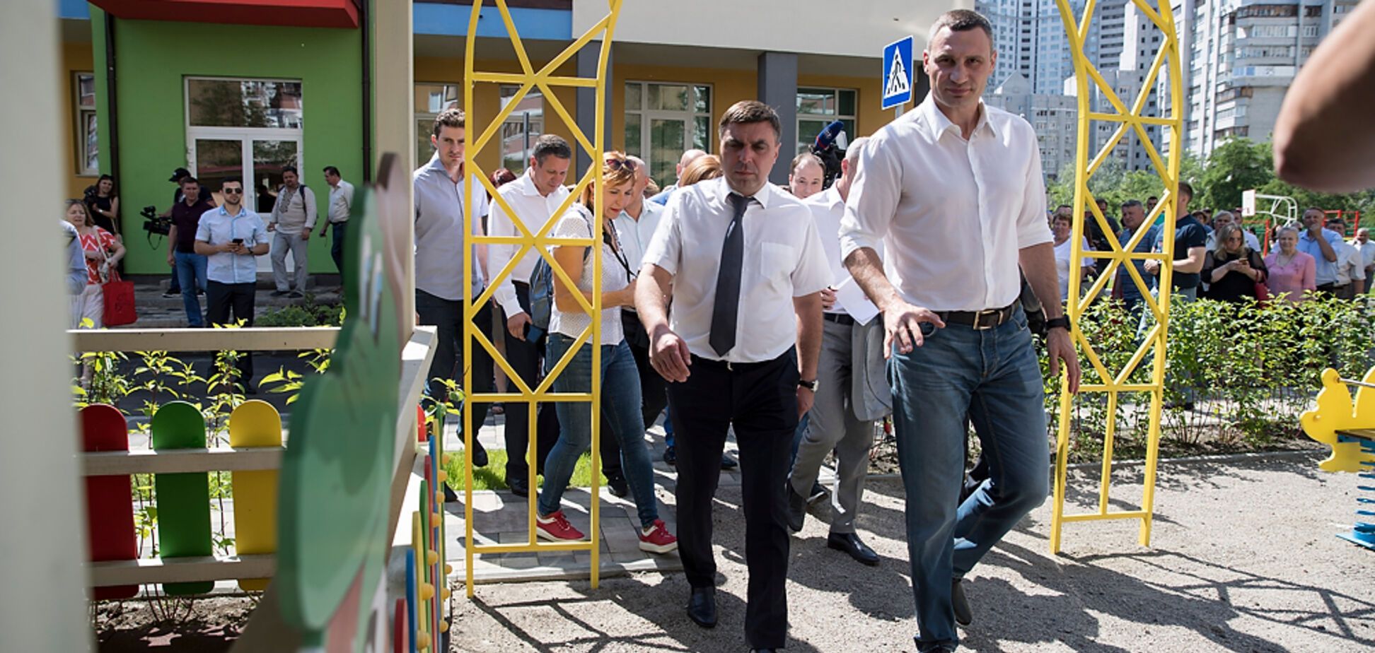 Кличко пообещал Киеву новые школы и детсады