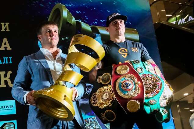 'Наш громадянський обов'язок': в команді Усика висловилися про бій в Україні