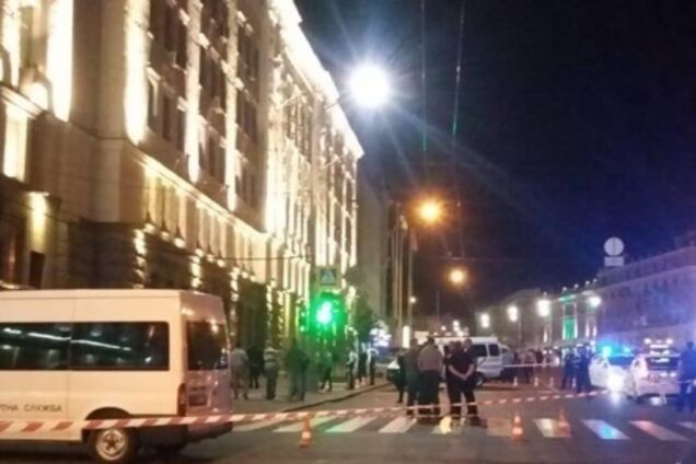 Момент ликвидации стрелка в Харькове попал на видео