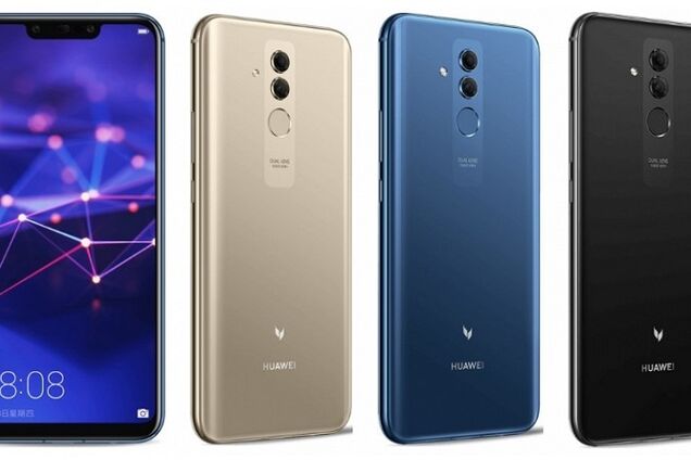 Опубликованны официальные изображения Huawei Mate 20: названа цена