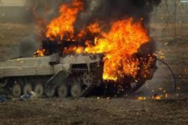 Готували удар: на Луганщині знищили скупчення бронетехніки терористів