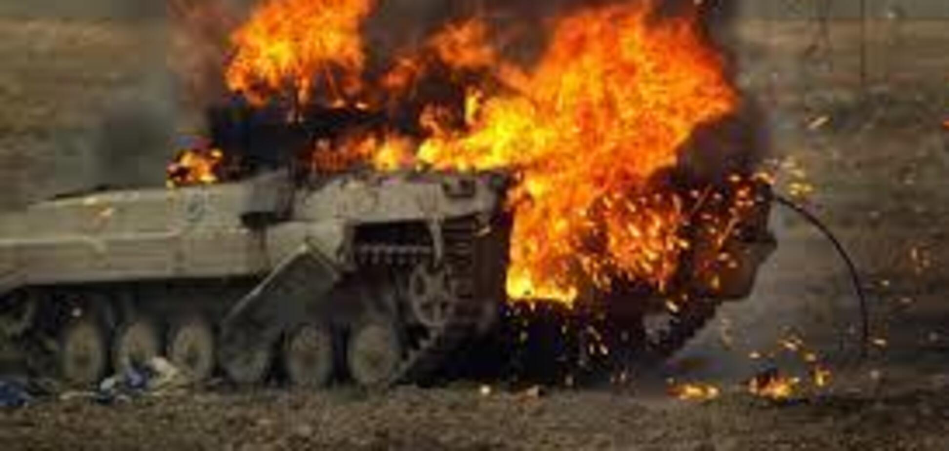 Готовили удар: на Луганщине уничтожили скопление бронетехники террористов