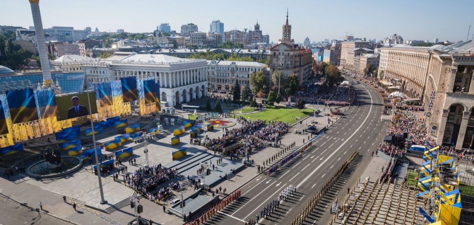 Через репетицію параду до Дня Незалежності центр Києва з 15-ї години буде перекритий – КМДА