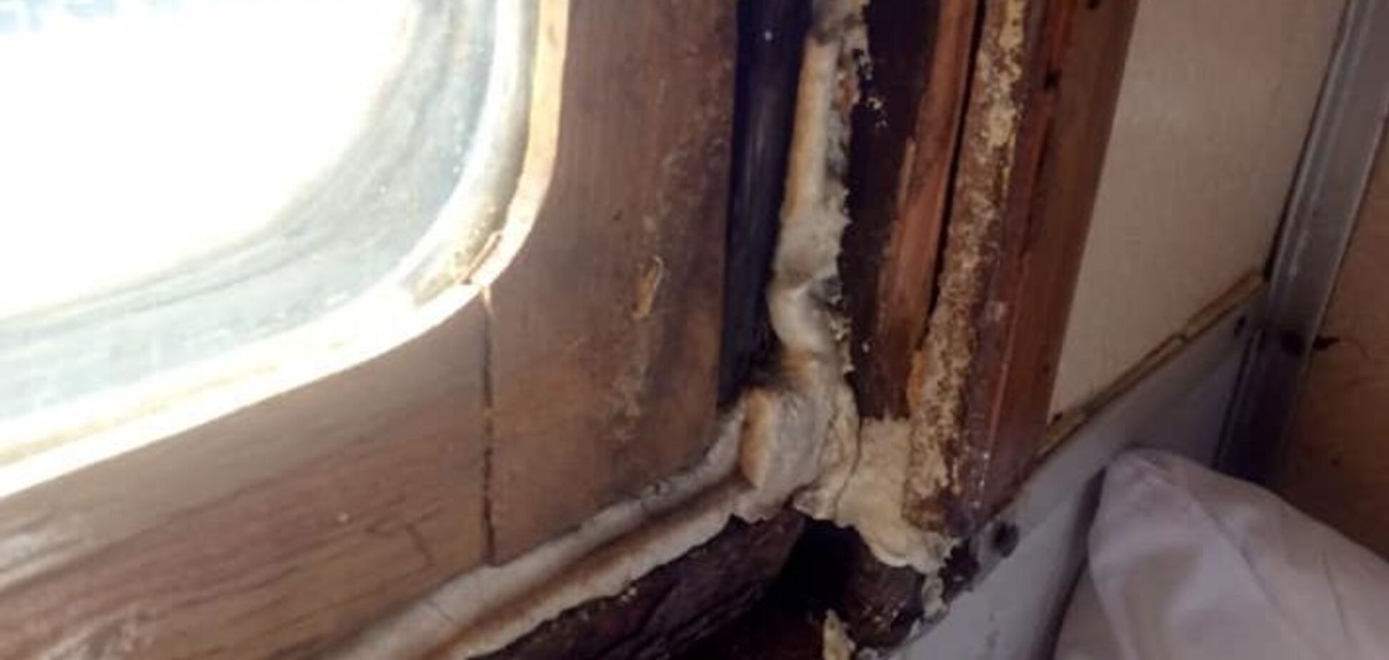 В Запорожском поезде девушку прижало окном