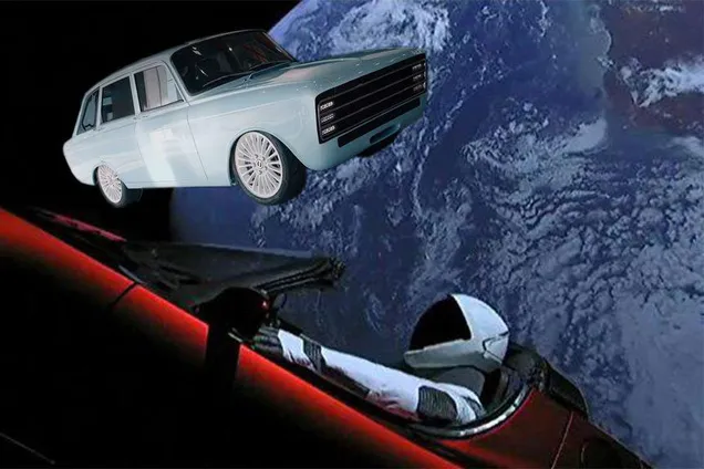 "І за кермом робот Ігорьок": "Калашников" розсмішив мережу "конкурентом" Tesla
