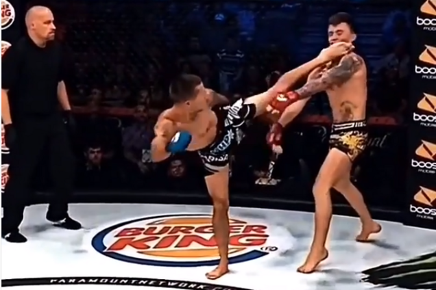 Карма в действии: бойца ММА сурово наказали за понты в ринге