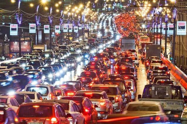 Культура вождения в Киеве безобразная. Даже штрафы не спасают