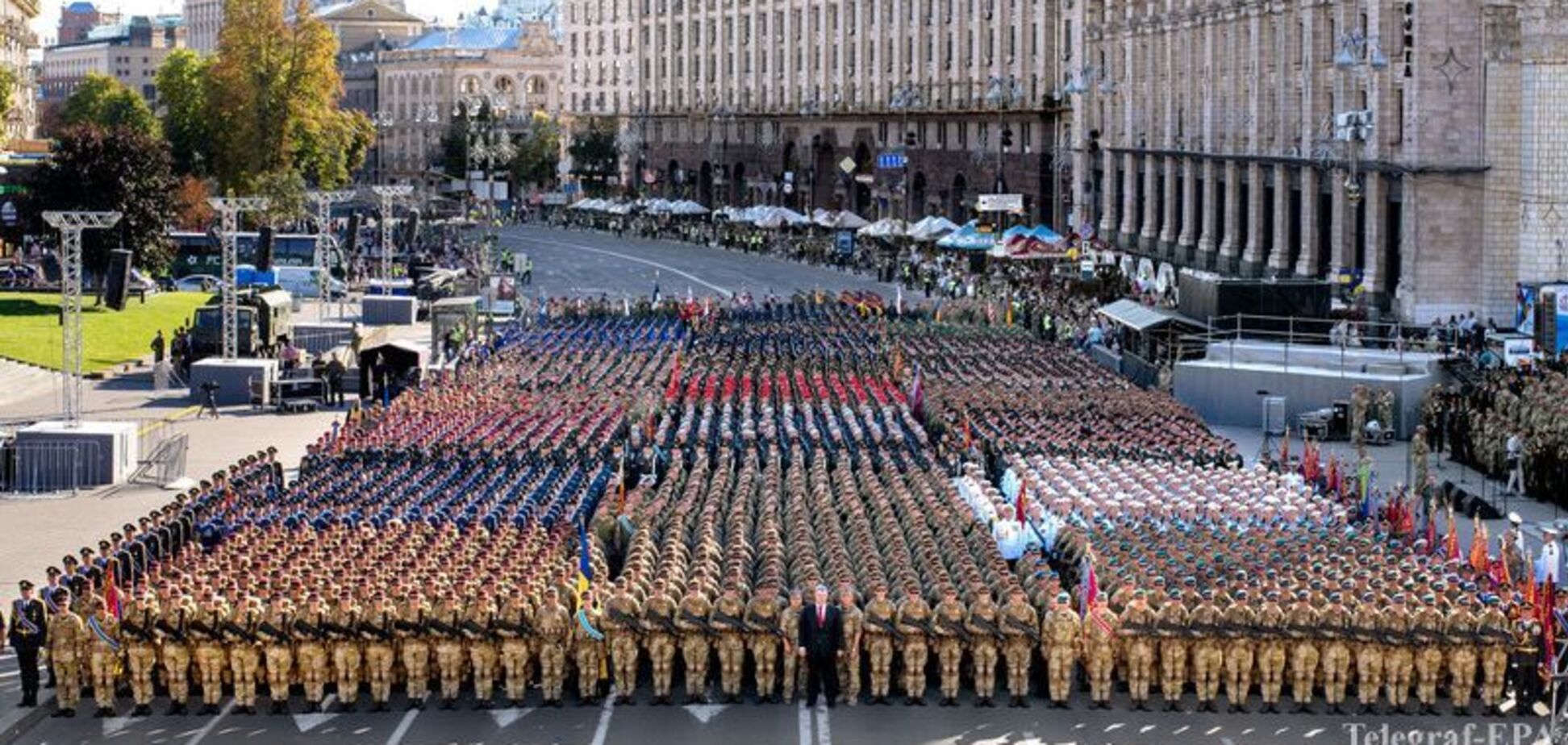 Военные сделали все четко и качественно. Нога в ногу