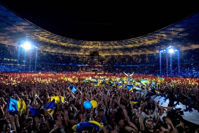 'Любим вас': 'Океан Ельзи' показали уникальные кадры с 'Олимпийского'