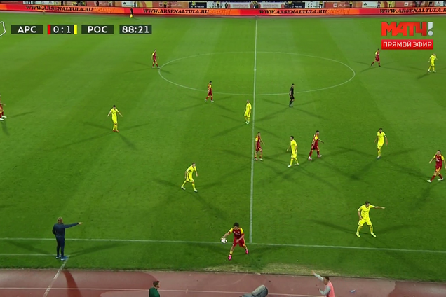 В чемпионате РФ по футболу произошел уникальный случай