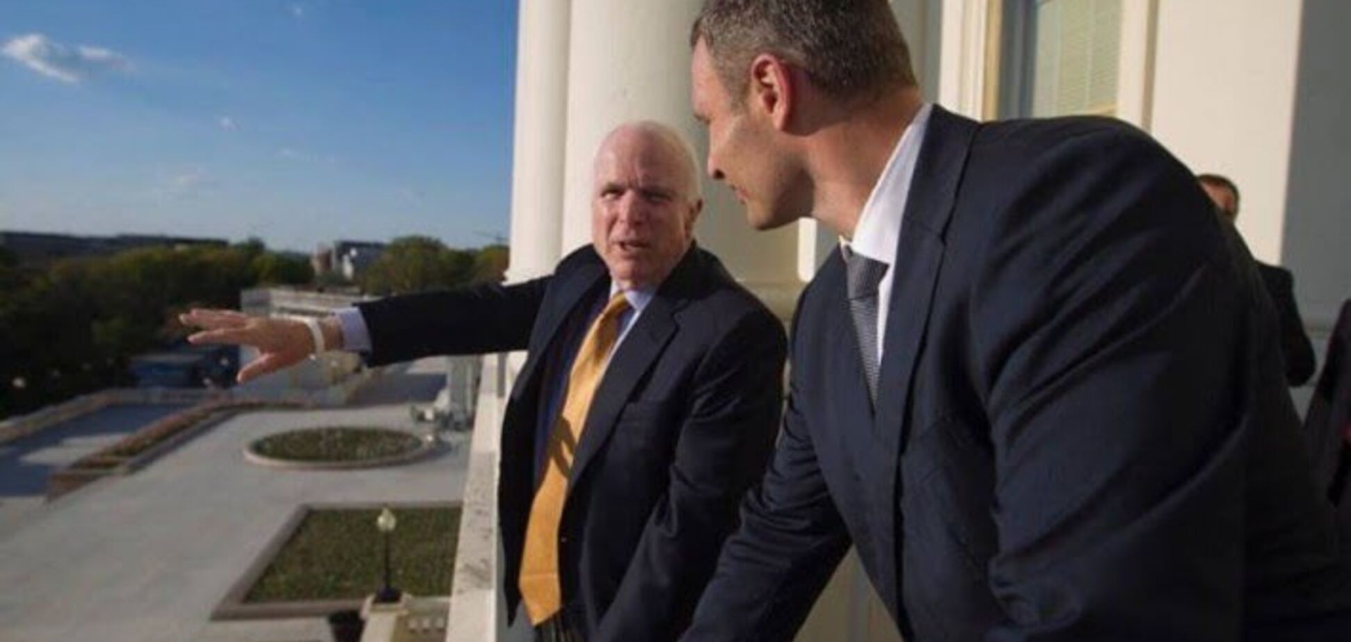 Кличко о Маккейне: Украина потеряла большого друга, который действительно болел за нее