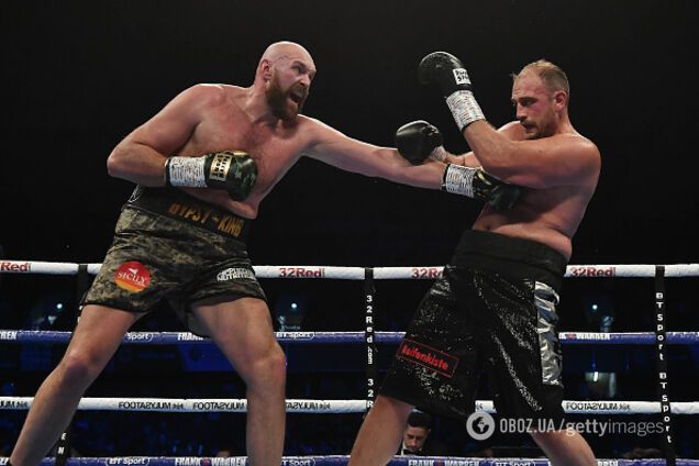 Тайсон Ф'юрі під час бою повторив легендарний трюк Мохаммеда Алі