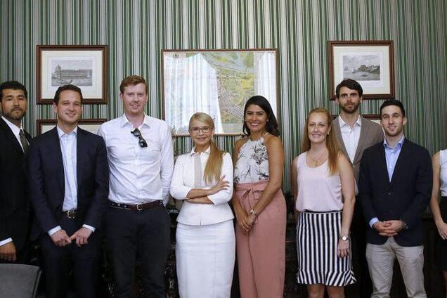 Тимошенко зустрілася з делегацією Atlantic Council