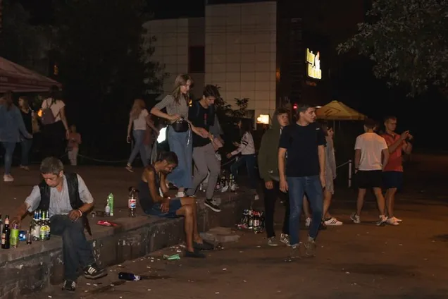 В Киеве сотня студентов устроила пьяный дебош: обнародованы фото
