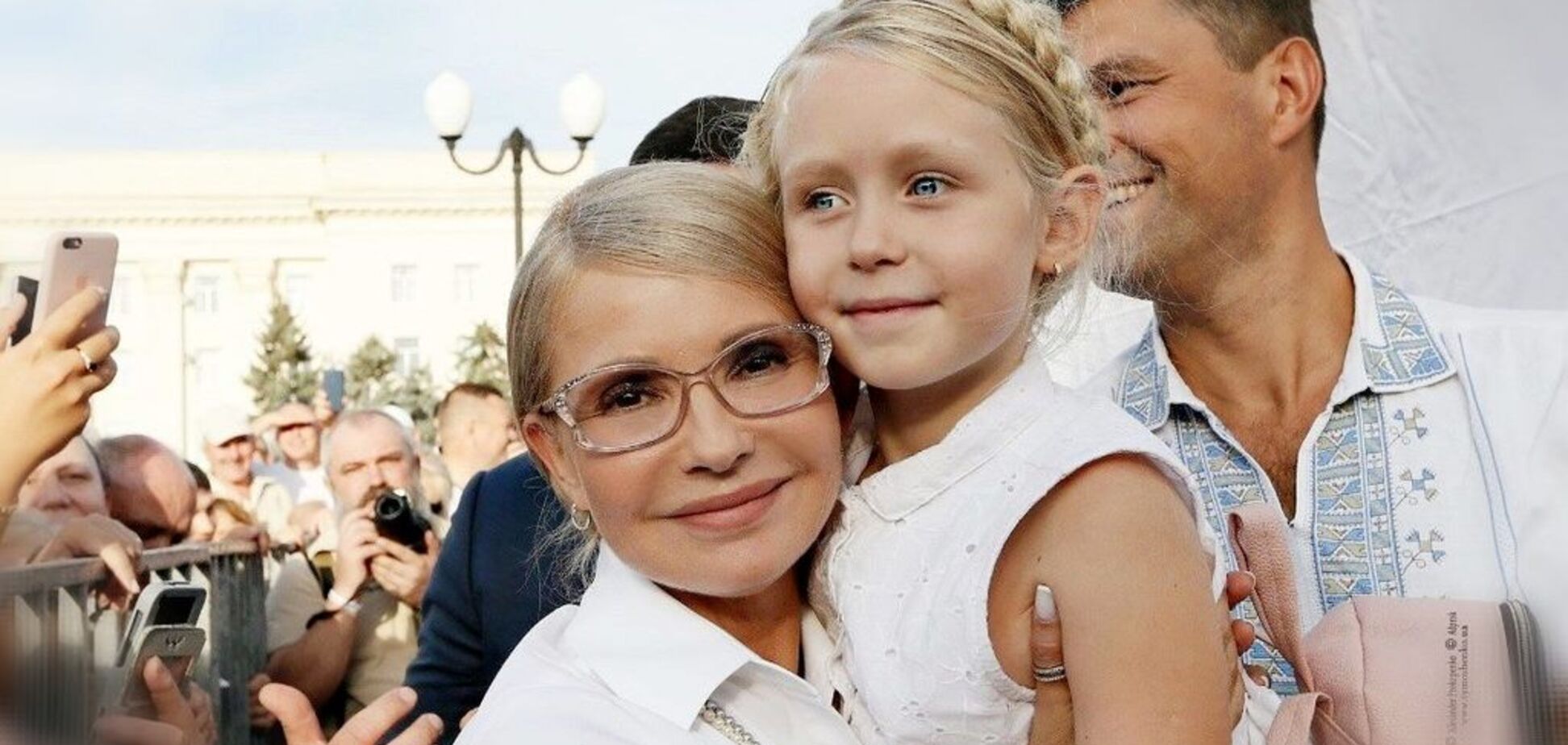 Мрія Юлі, яка збулася: названа на честь Тимошенко дівчинка зустрілася зі своєю іменитою тезкою 