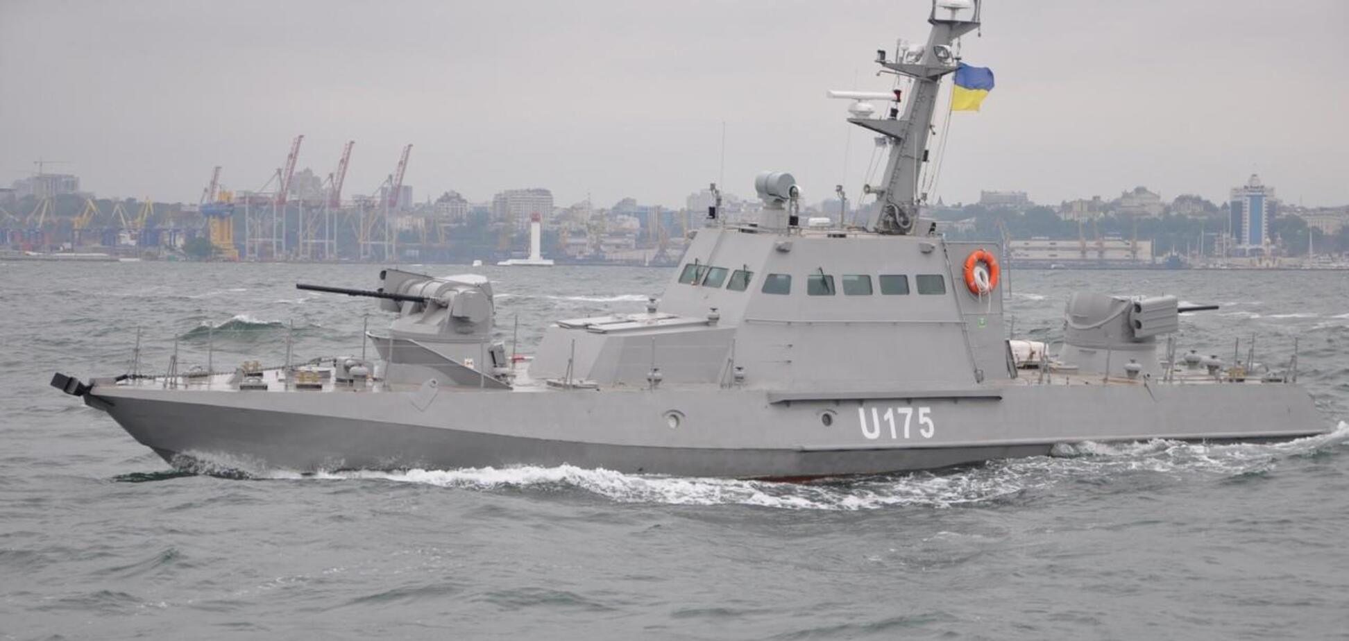 Украинский бронекатер проекта 58155 «Гюрза-М»