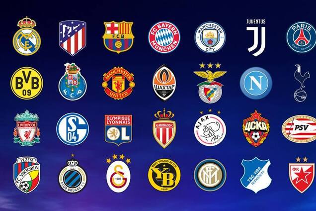 Состоялась жеребьевка Лиги чемпионов